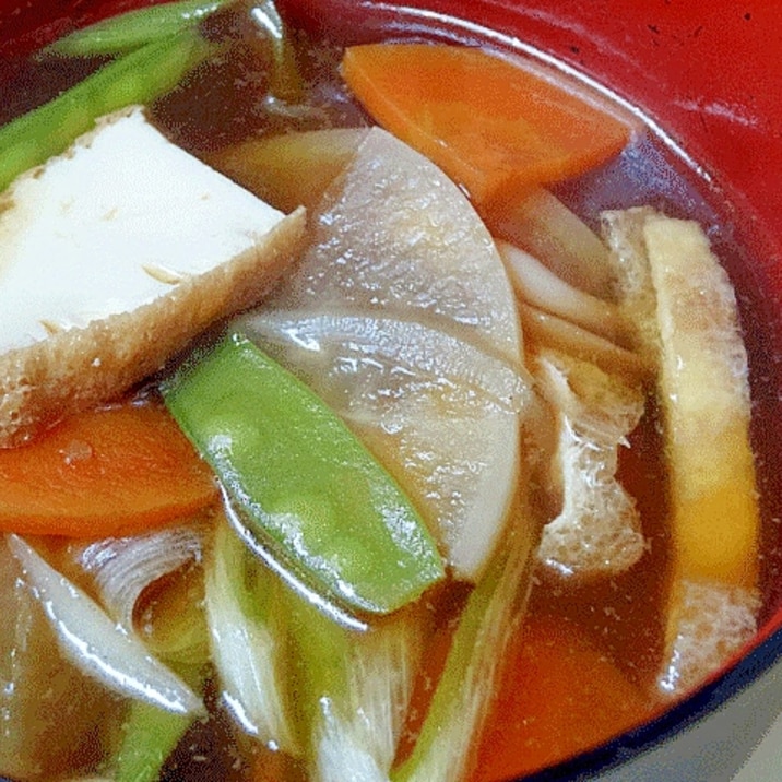 体の芯からホッカホカ♪ 「精進けんちん汁」